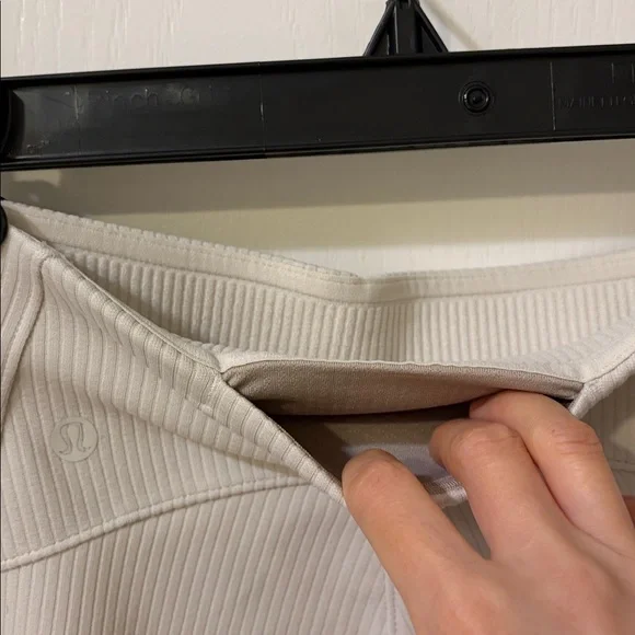 NEW lululemon athletica ribbed softstream zip-leg HR crop 25” Pull-On Pants - Picture 9 of 11